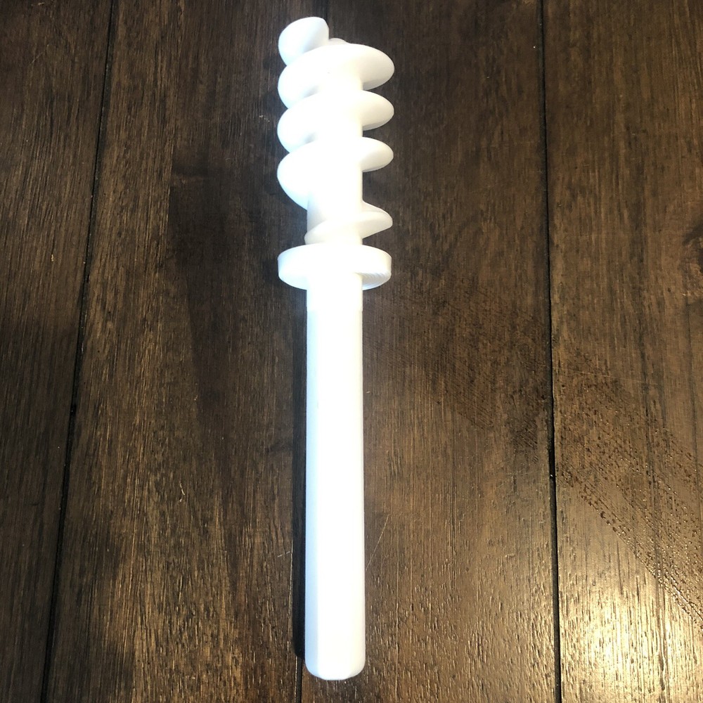 Ronco Popeil Pasta Maker P400 Replacement Part Auger Screw Only