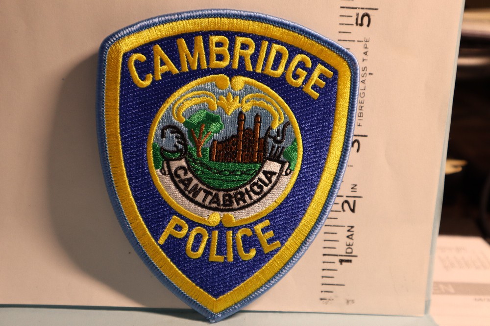 police patch  CAMBRIDGE POLICE MASSACHUSETTS
