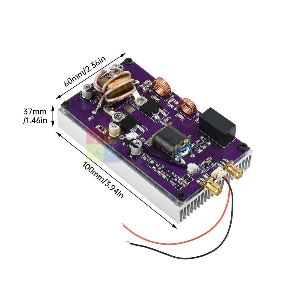 20W Portable Short Wave Amplifier Module Transceiver Automatic Converter SMA New