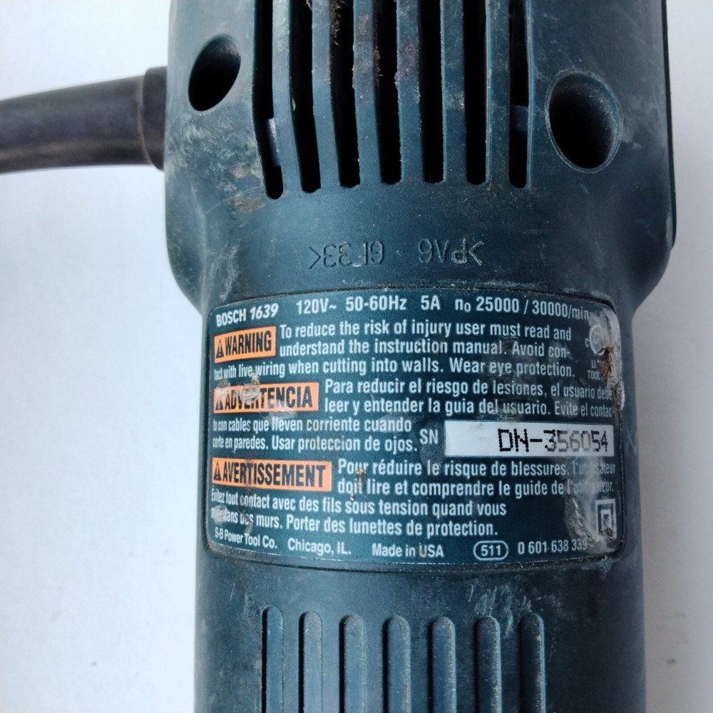 Bosch 1639 Mini Router Trimmer
