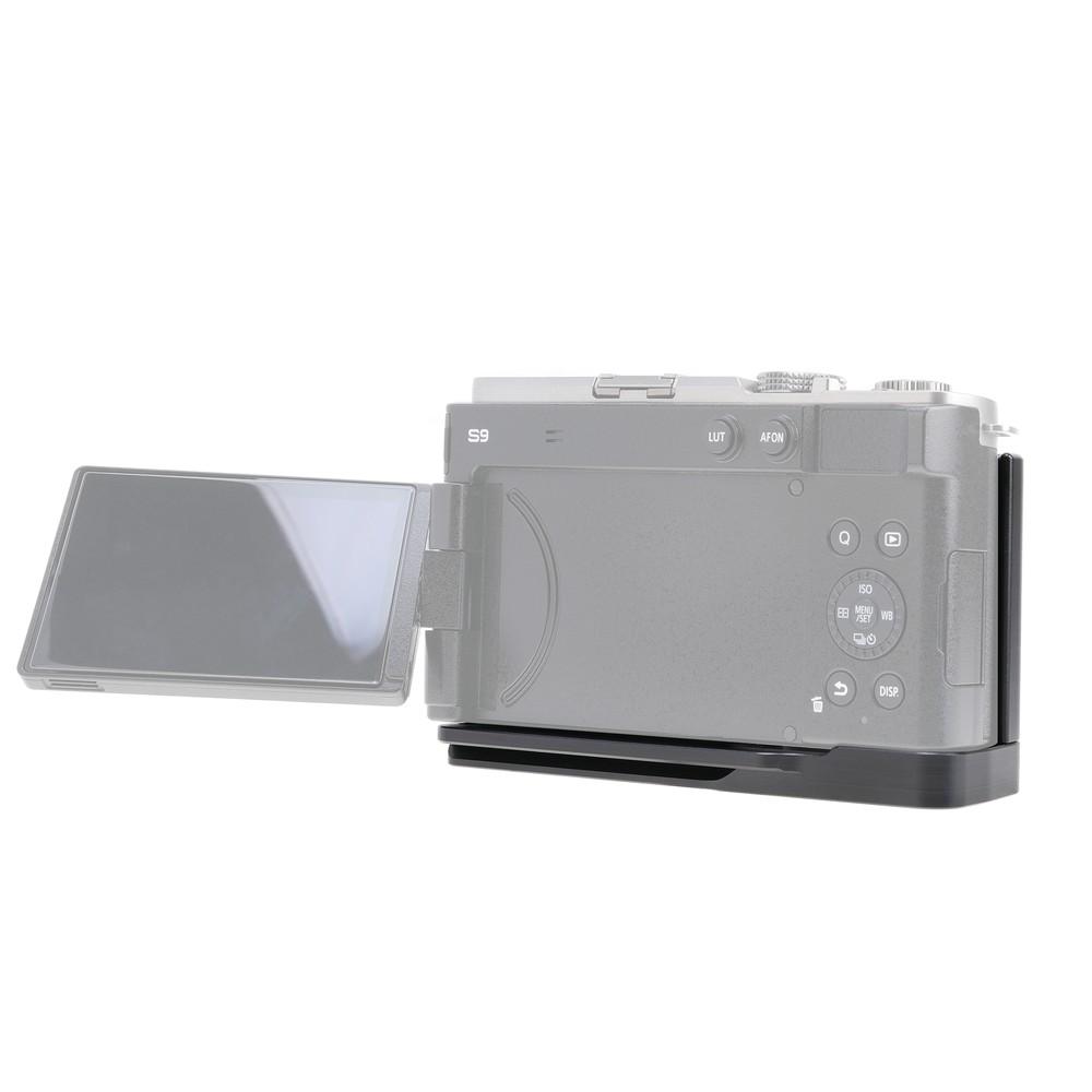 L-Shaped Handle Grip with Quick Release Plate for Panasonic Lumix S9 Camera