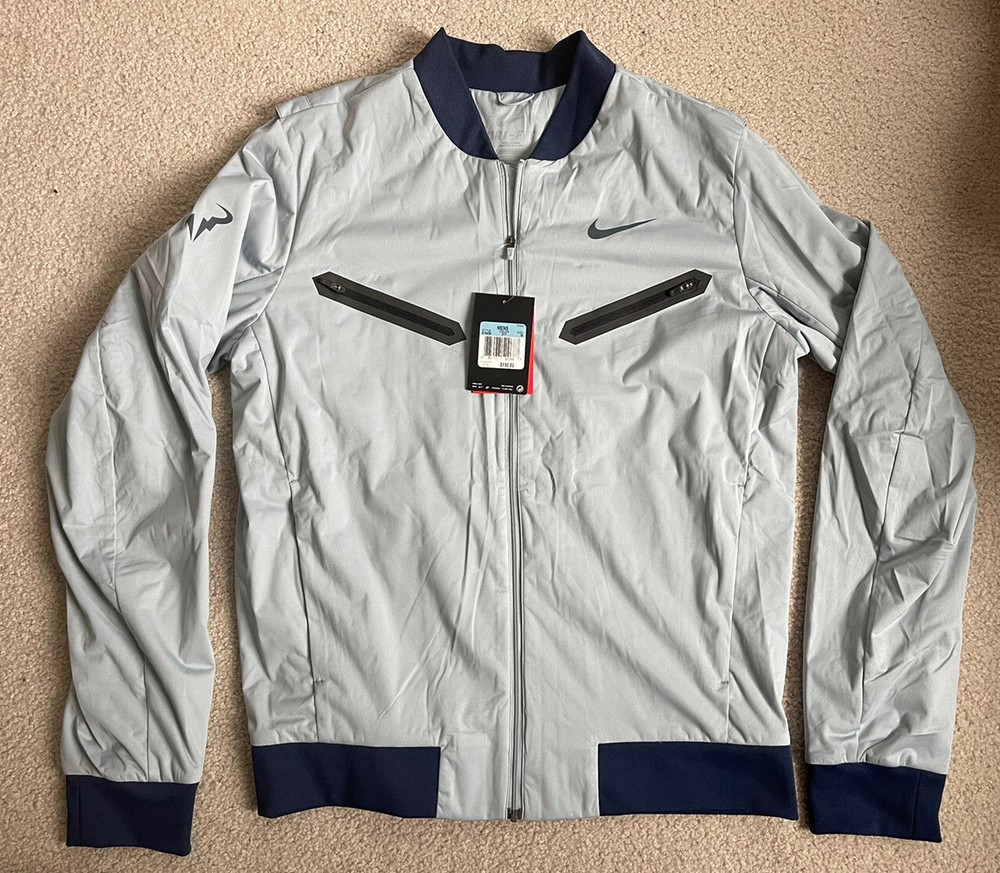 NWT Nike Rafa Rafael Nadal Jacket Size Medium 2014 US Open