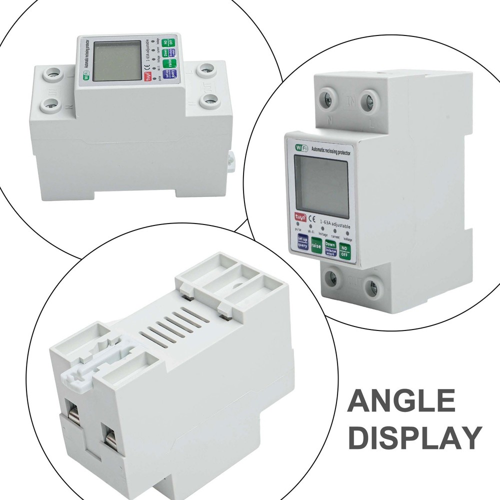 Compact WiFi Smart Switch for Easy Installation in Distribution Cabinets