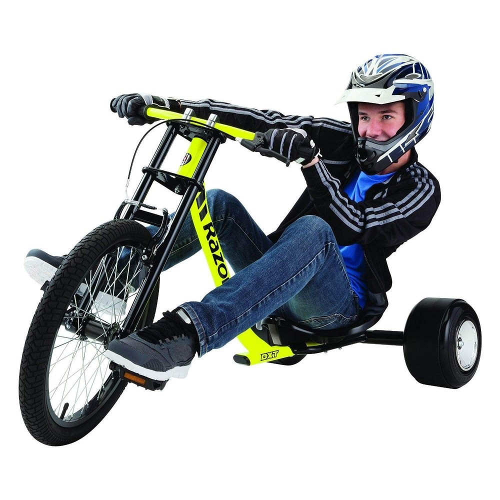 Razor DXT Drift Trike Yellow One Size