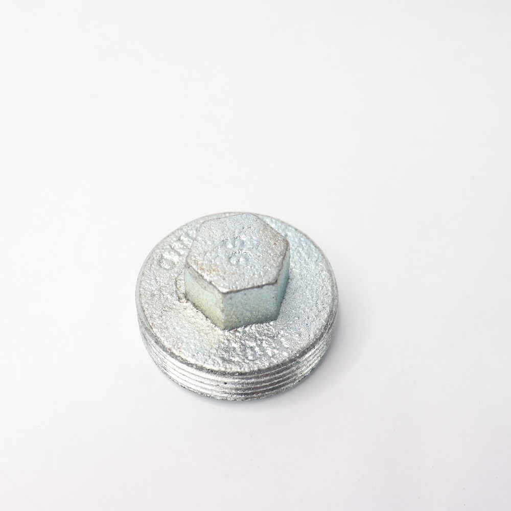 Meter Nut Plug Galvanized 1-1/2"