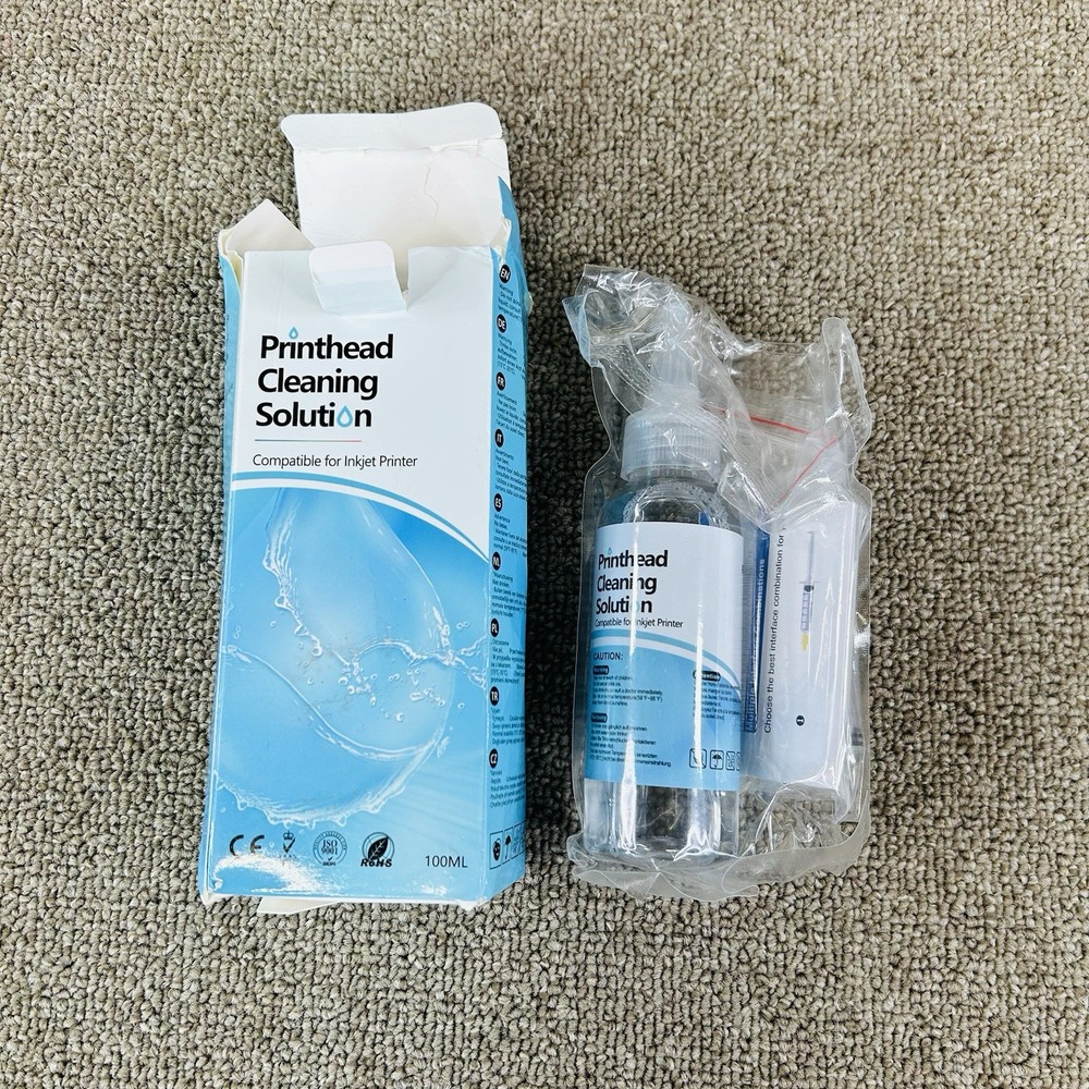Printhead Printer Cleaning Solution Kit 100ML for Inkjet Printers New