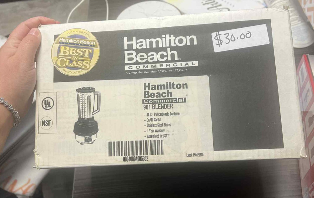 hamilton beach commercial blender 901