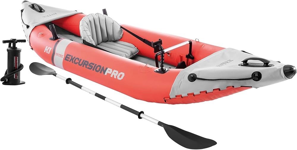 INTEX Excursion Pro K1 Inflatable Kayak Set