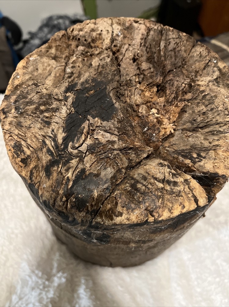 Primitive Wood Mortar