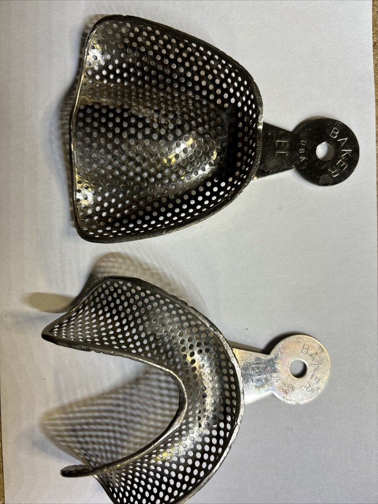 Baker Impression Tray Set EL Perforated  Lower & Upper