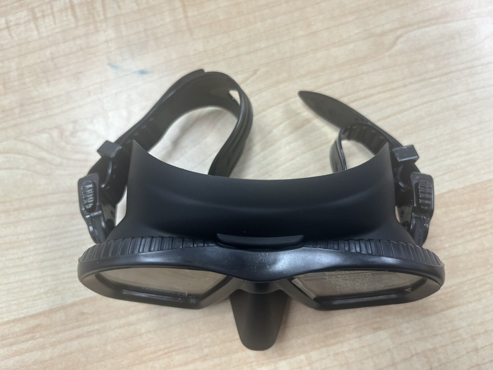 Black Free Dive Scuba Snorkel Low Volume Mask