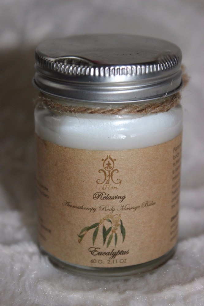SIAM KAMPAN Relaxing Aromatherapy Massage Balm Eucalyptus 2.11 oz NEW