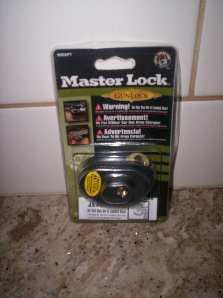 Master Lock Gun Lock (90KADSPT) NIP