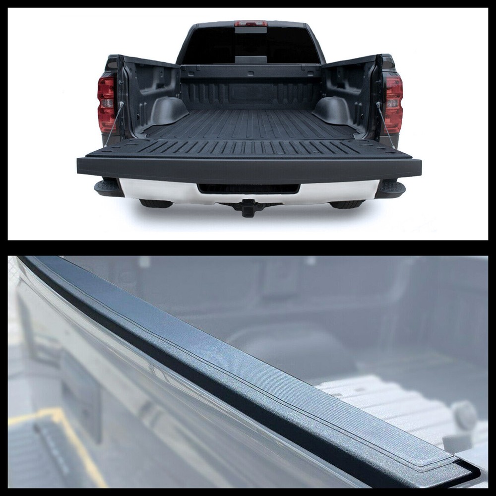 Fit For 2014-2019 Silverado Sierra Tailgate Molding Cap Top Protector Trim