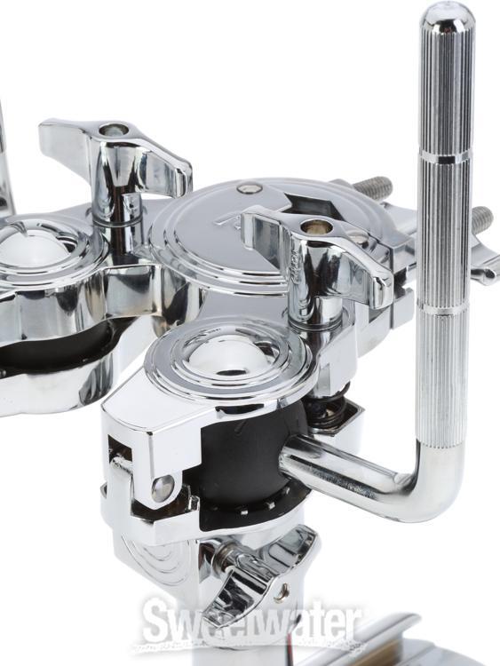 DW Bass Drum Double Tom Mount - Chrome