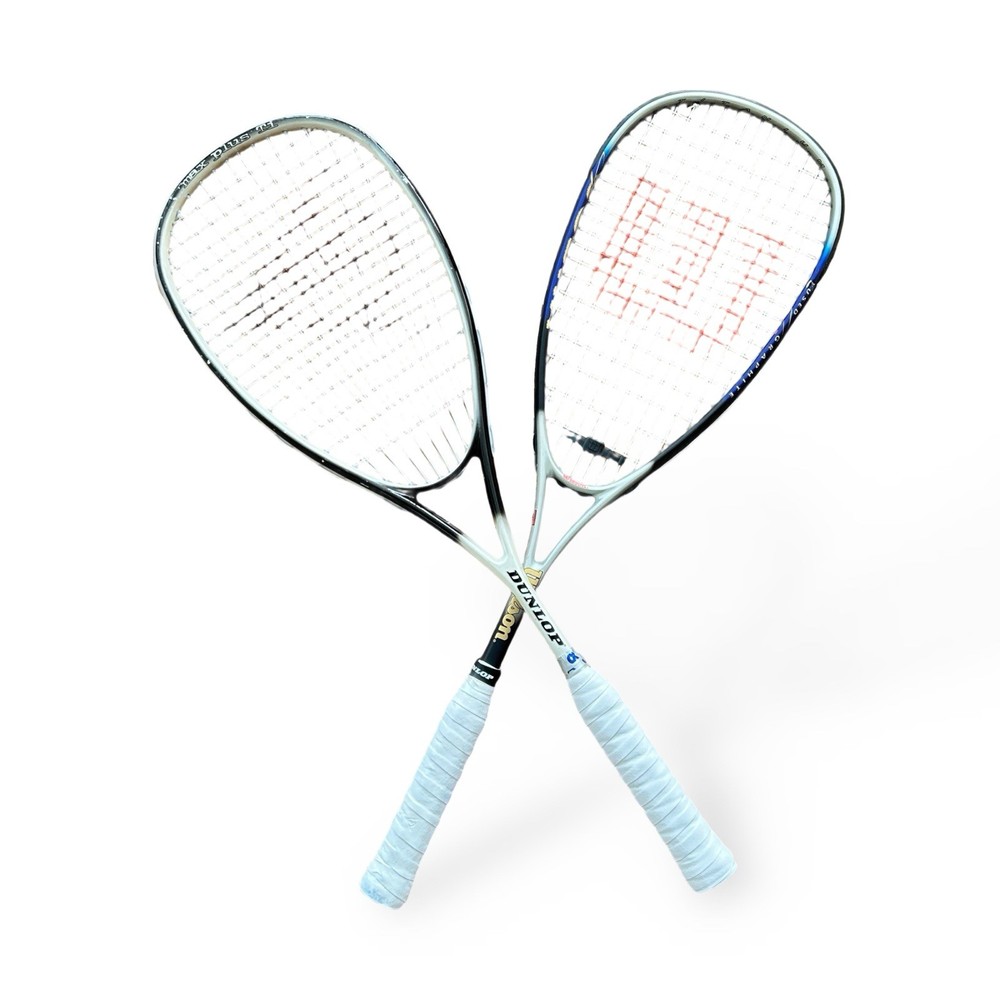 Multiple Preowned Usable Squash Racquets for Beginners