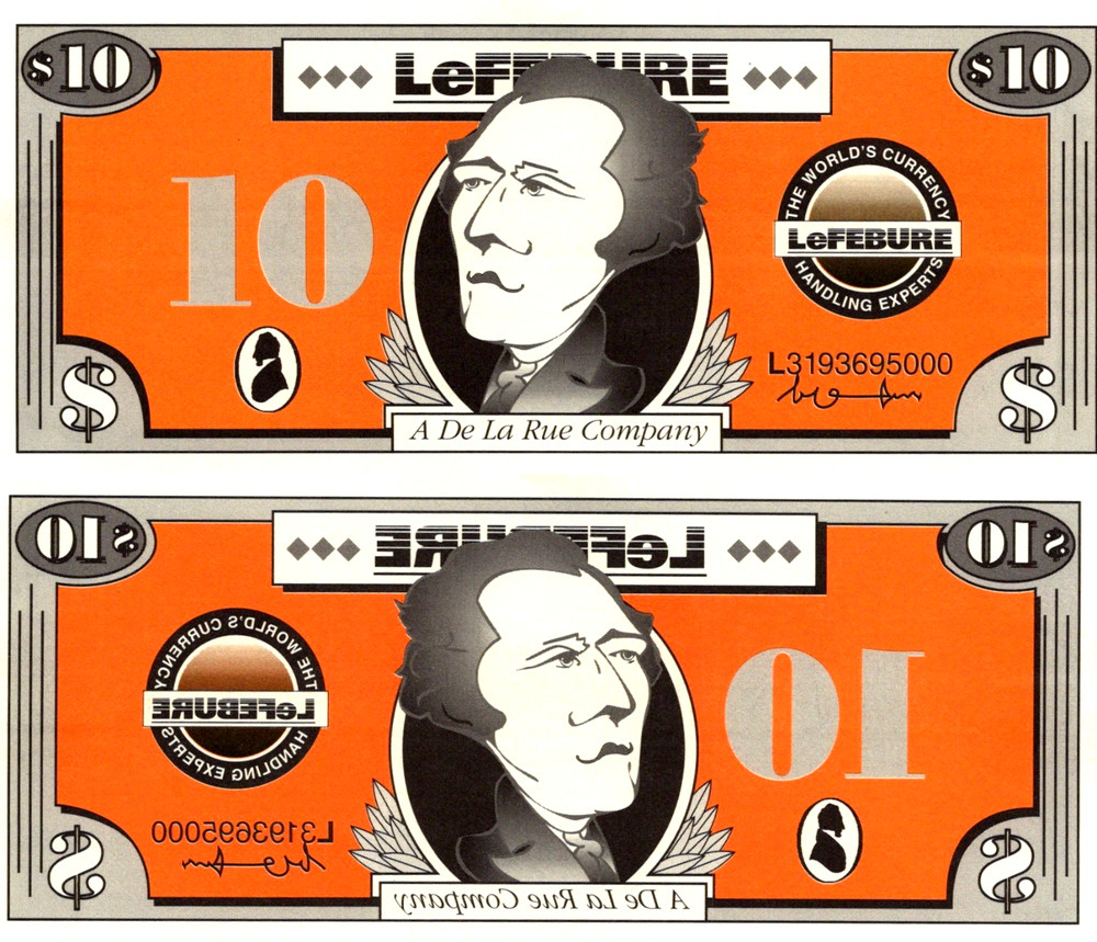 Lefebure De La Rue $10 "Test Note" UNC
