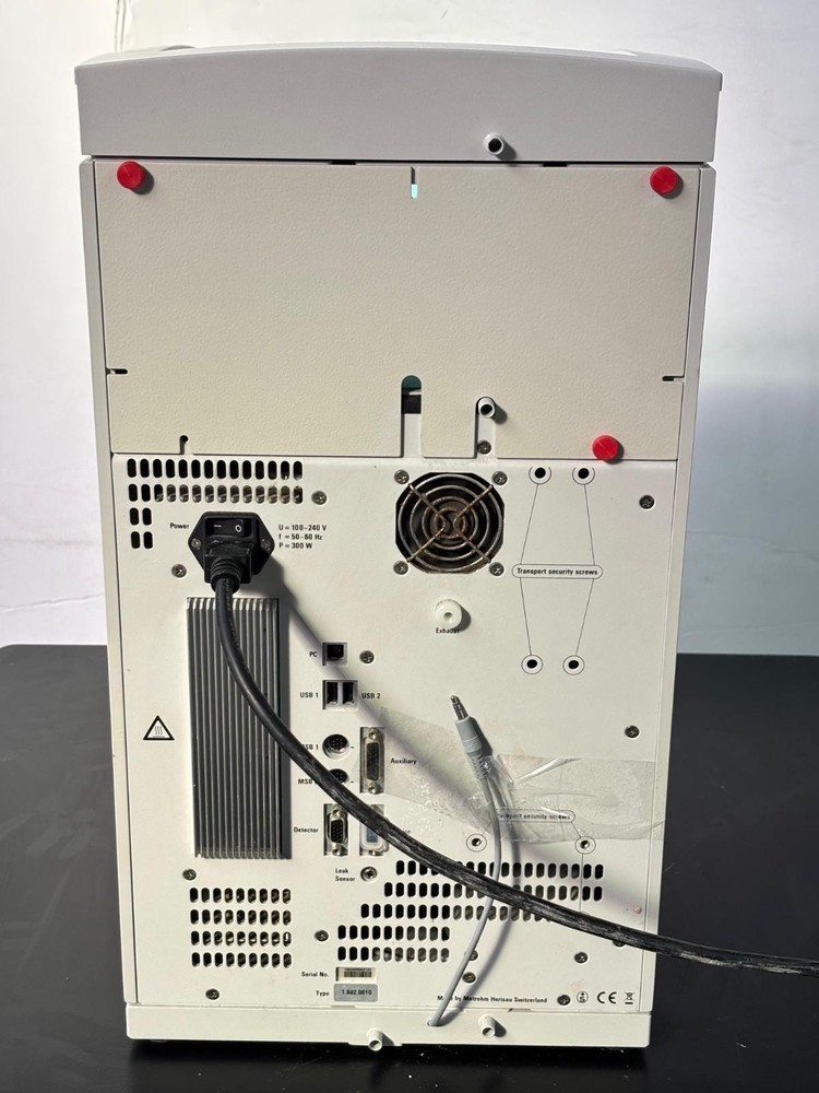 Metrohm 882 Compact IC Plus - Type: 1.882.0010 Ion Chromatograph HPLC