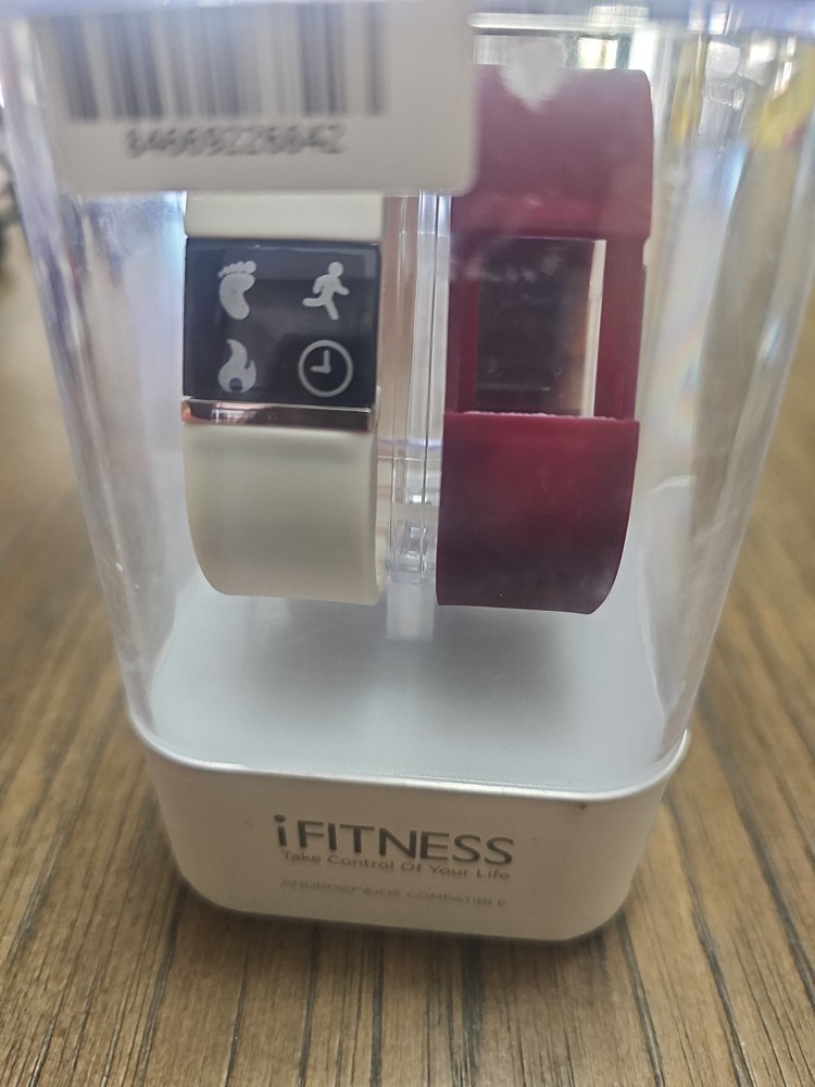 I FITNESS PULSE- ANDROID & IOS COMPATABLE- NEW SEALED -white