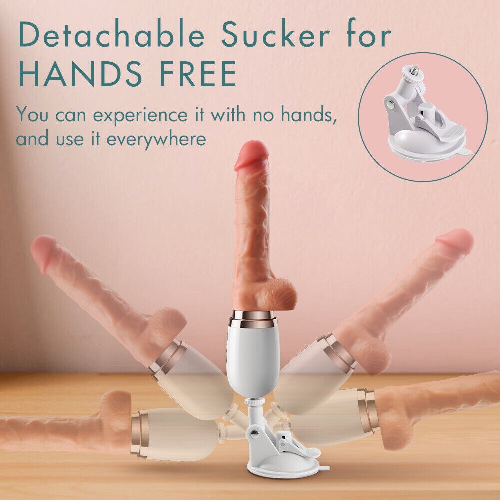 Automatic-Thrusting-Heating-Dildo-Vibrator-Hand-Free-Machine-Women-USE-Lubricant