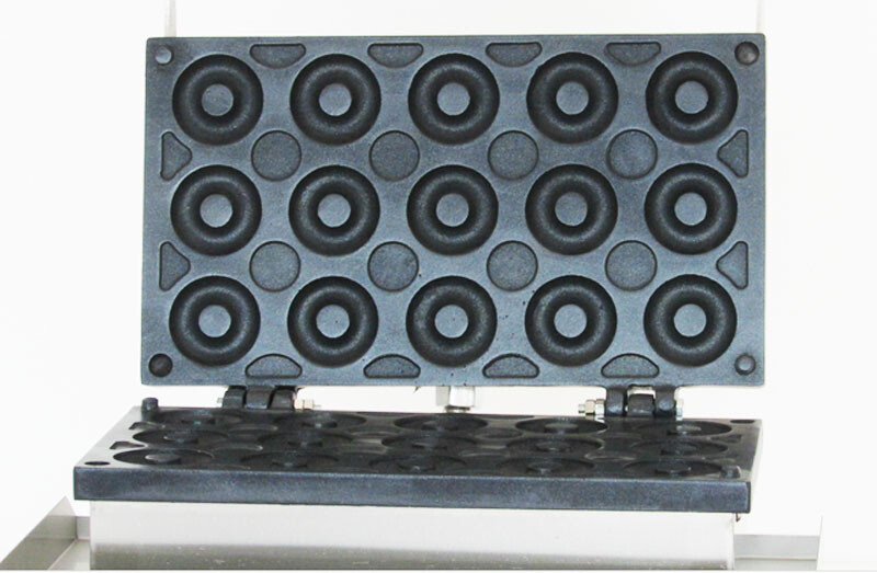 110V Electric Donut Maker Waffle Machine Doughnut Making Machine NEW