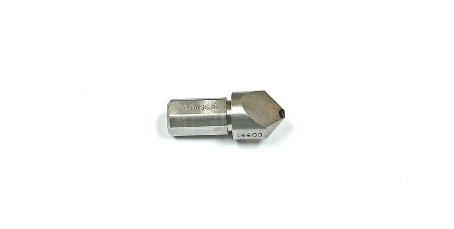 .010" Radius Chisel Point Tool Dresser .437" Shank With 4 Flats DD551