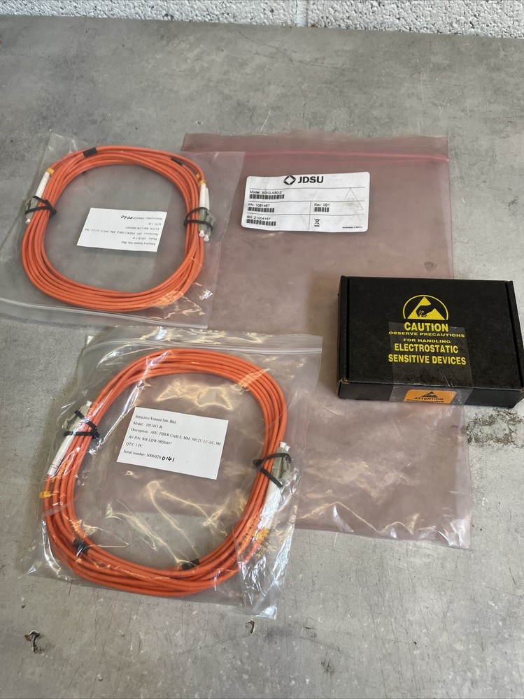 New - JDSU - Model: XGIG-K80-2 | with Cables