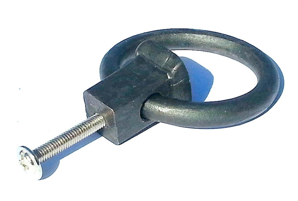 Ring Pull Knob Cabinet Drawer Handle Kitchen Cupboard Door Forged Rustic Iron