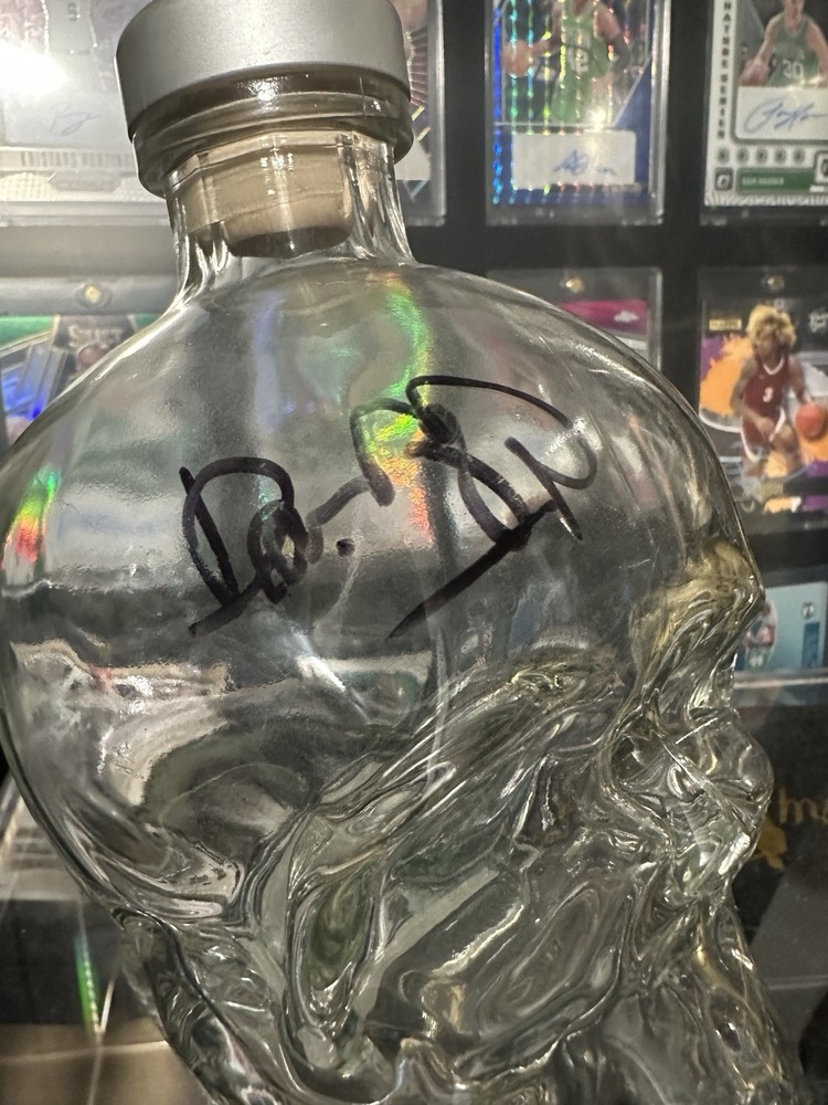 Dan Aykroyd Signed Crystal Head Skull EMPTY BOTTLE - Auto, Autographed