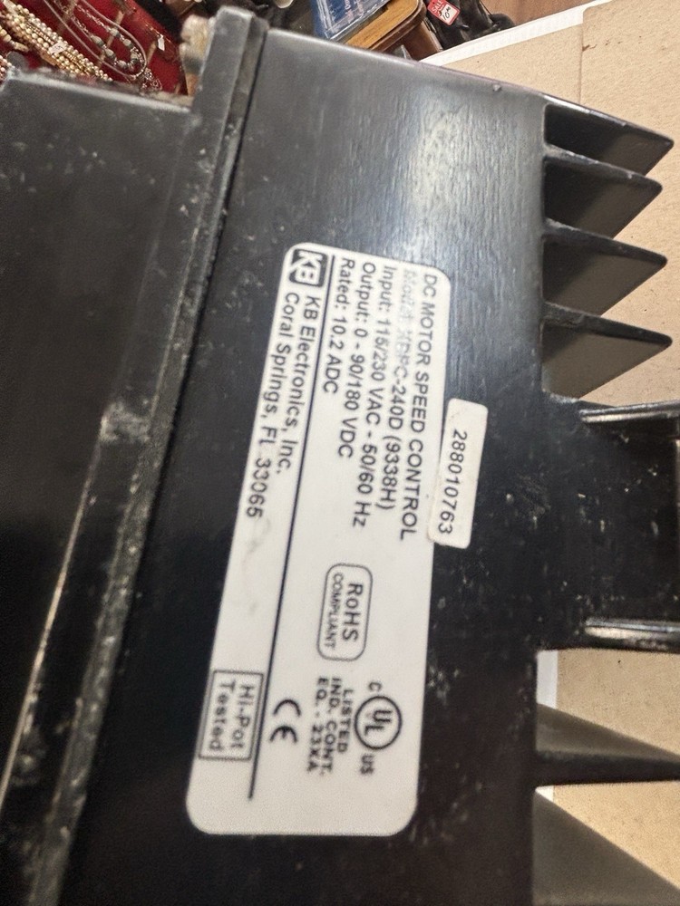 KB Electronics Penta-Drive KBPC-240D 9338H DC Motor Speed Controller