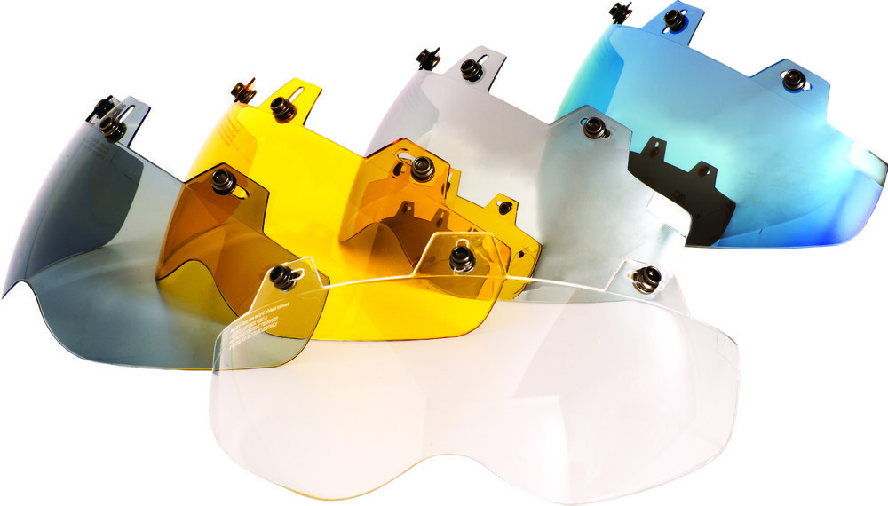 Echo 3-Snap Shorty Shield (Blue Mirror)