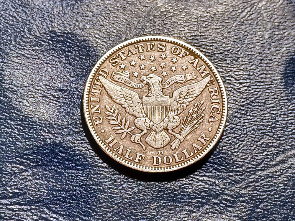 Choice VF 1915-D Barber Half Dollar