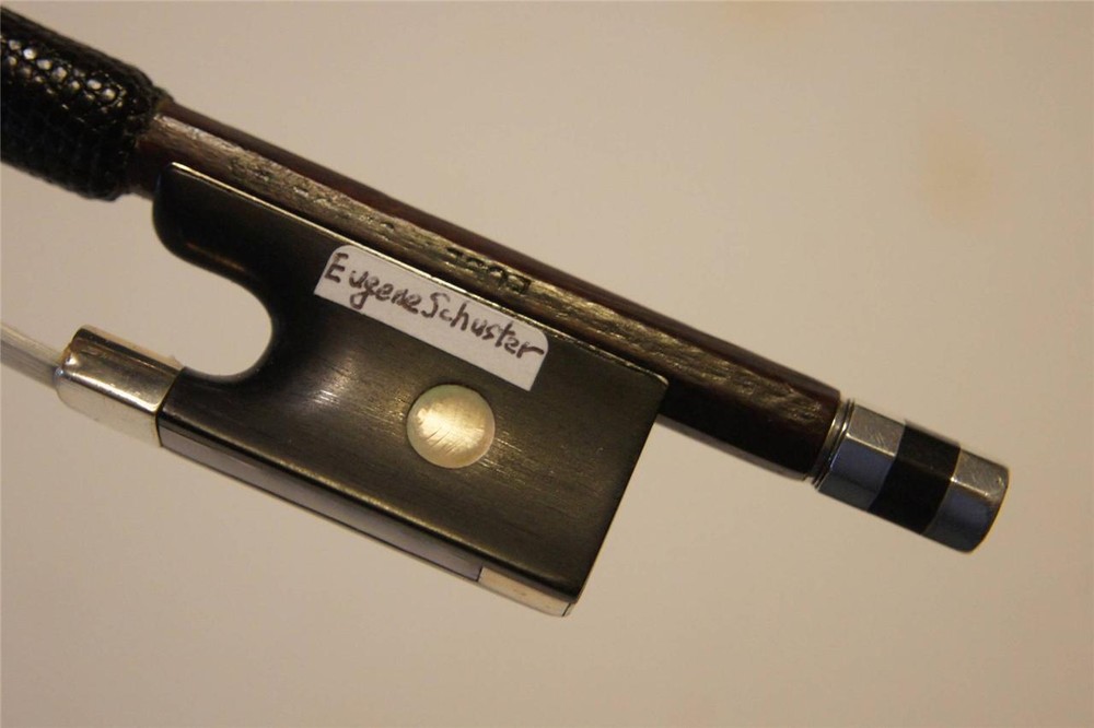 ANTIQUE  OLD  VIOLIN  BOW  4/4  EUGENE SCHUSLER