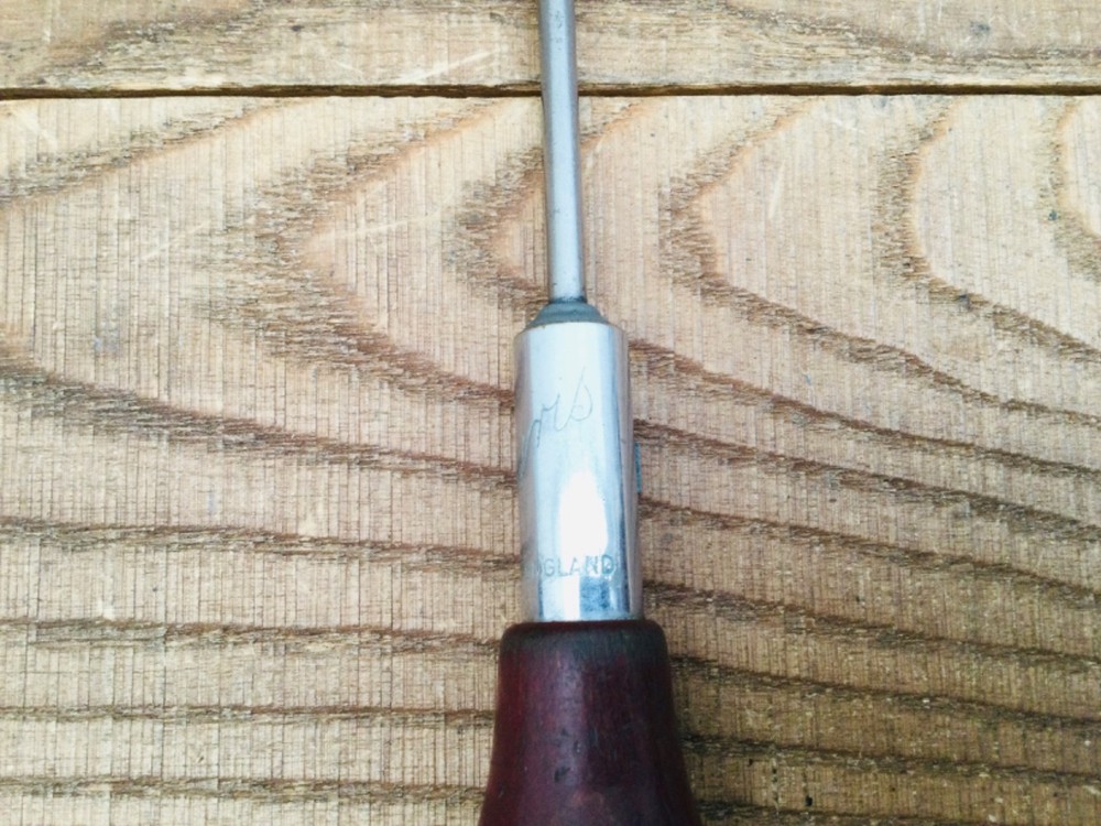 Vintage Leyris 6” Flathead Ratchet Screwdriver