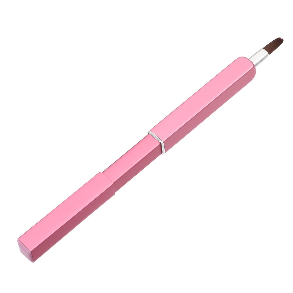 1Pcs Lipstick Brushes Makeup Brush Tool Applicators Set Square Shape Pink