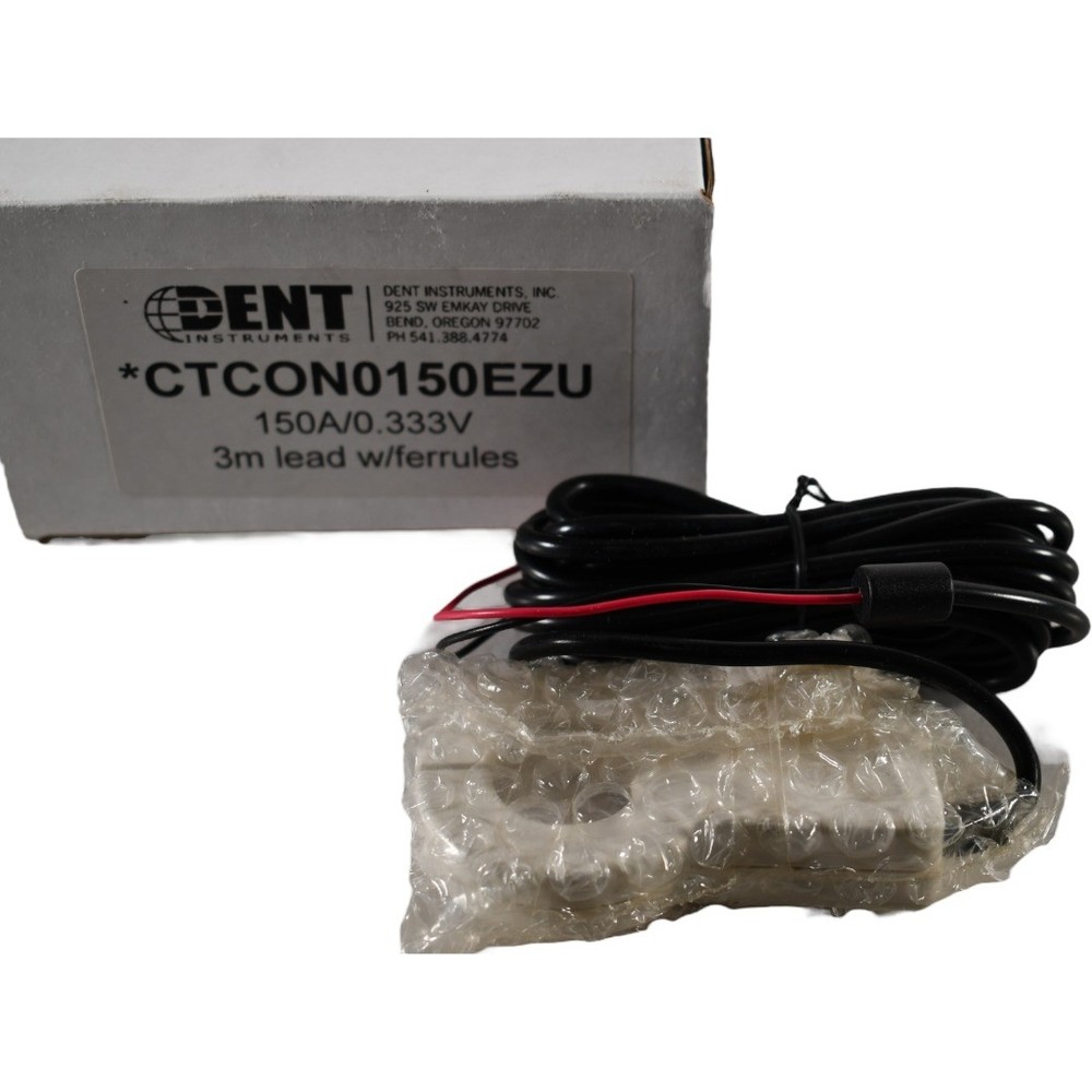 NEW Dent Instruments CT-CON-0150EZ-X High Performance Clamp-On Current Transform