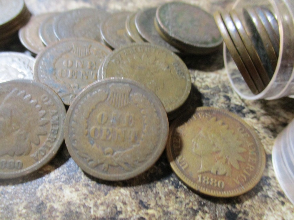 1880 INDIAN CENT ROLL ZZ