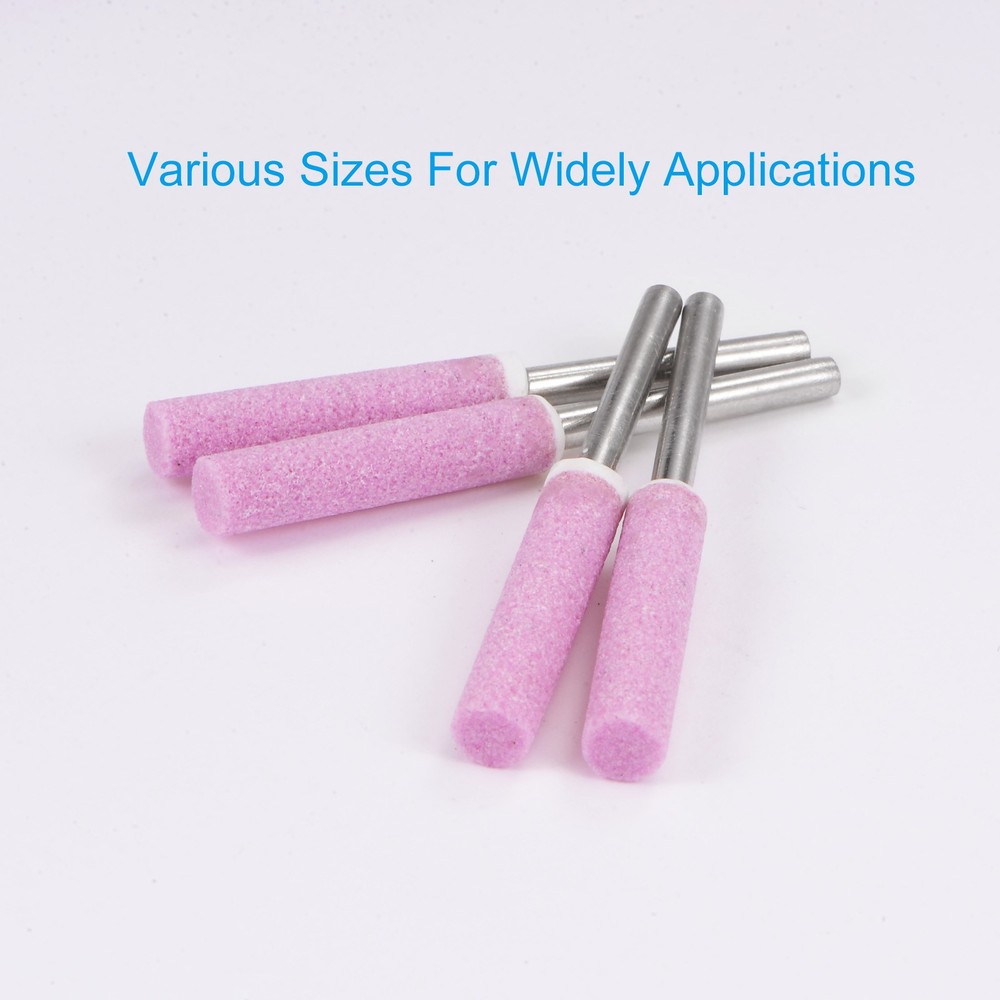 7/32" Diamond Chainsaw Sharpener Sharpening Stone Grinding File Pink 32Sets