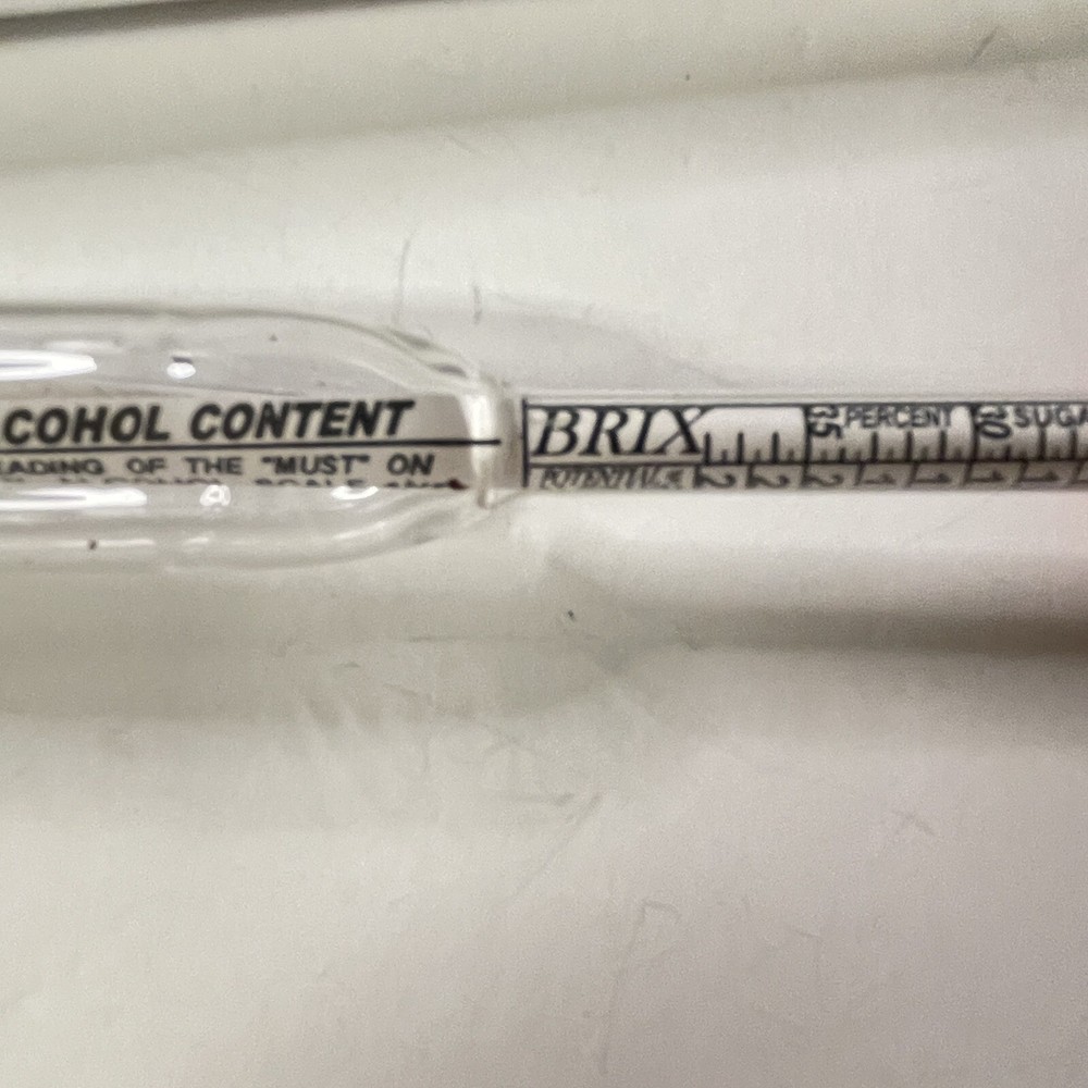 HYDROMETER Brix Triple Scale Beer Brewing Wine Making by Arbor Wine