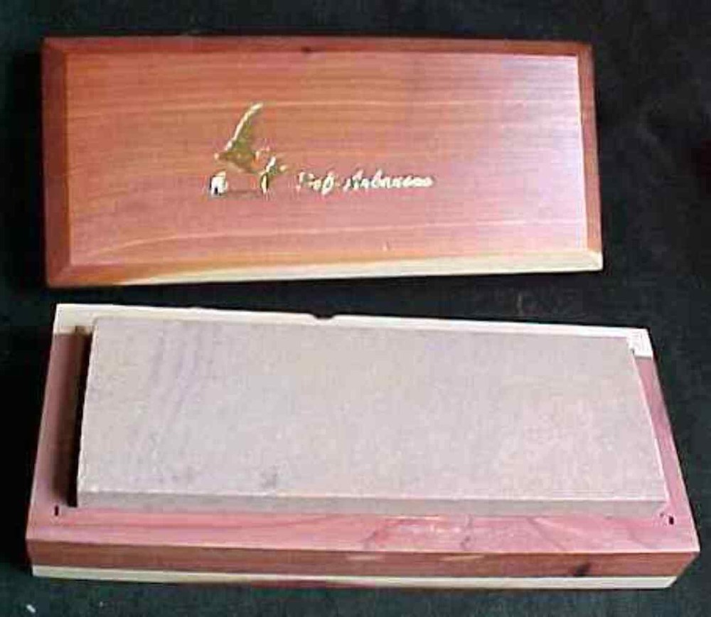 Sharpening - Large Soft Arkansas Stone in a box AC-12
