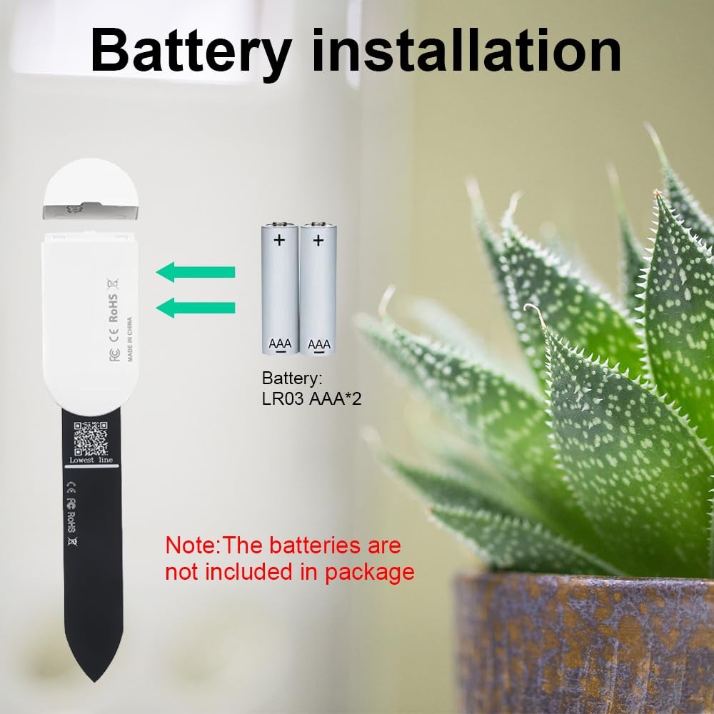 Intelligent Soil Moisture Sensor, 3 Pack, Zigbee Hub Required, Capacitive garden