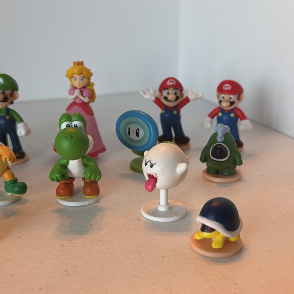 Super Mario Blow Up Shaky Tower Balancing Game Replacement FIGURES Pieces