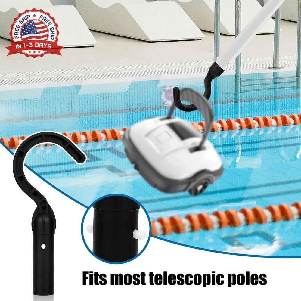 Hook for All Robotic Pool Cleaner, Accessories Hook Swimming Pool Hooks for Pole