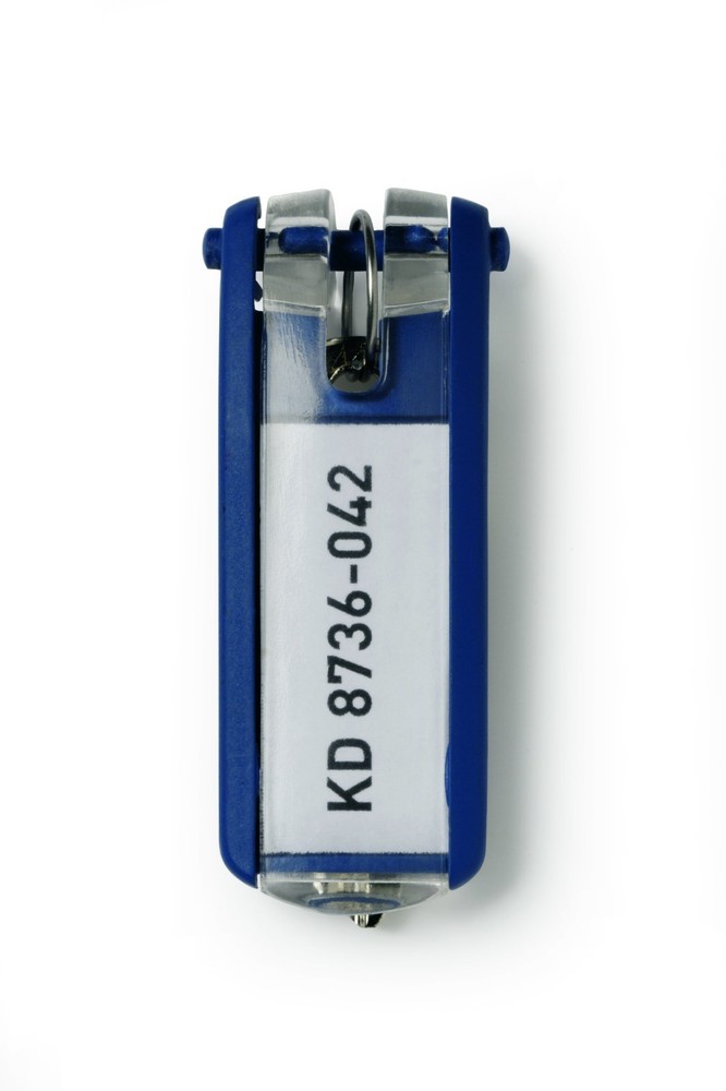 Key Safe Lockable 72 Key Cabinet Box with 6 Key Clips Included Silver Durable