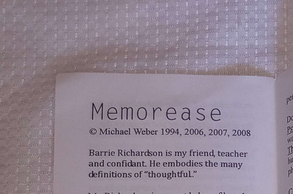 Michael Weber Lecture Notes Card Magic Incredibly Difficult Things Made Easier