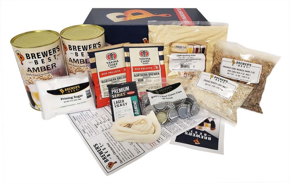 Brewer's Best German Oktoberfest Ingredient Kit for Home Brew Beer Making