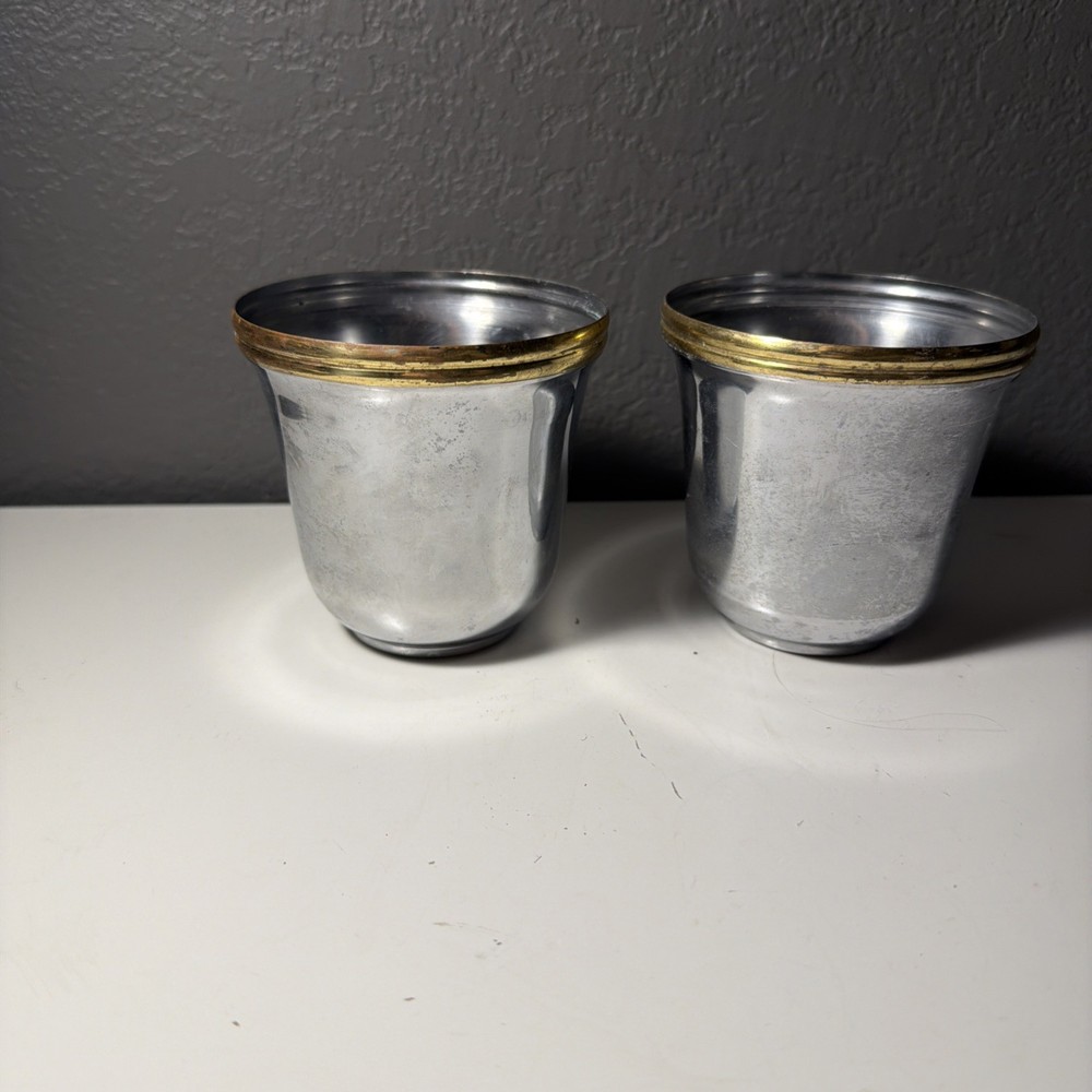 2 Made In India Cups With Gold Ring