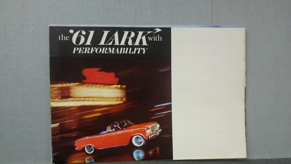 1961 Studebaker Lark Sales Folder