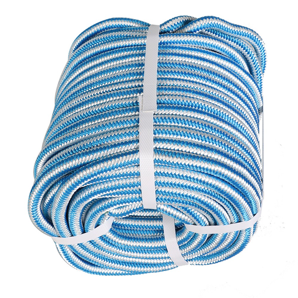 Braided Nylon Core Polyester Arborist Tree Rope 16 Strand 1/2" × 150'