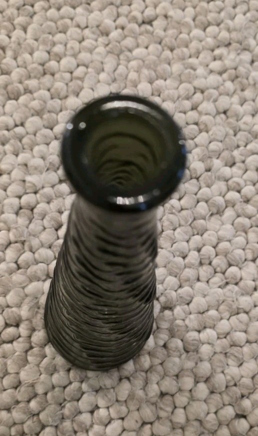 VINTAGE GREEN WAVE BOTTLE